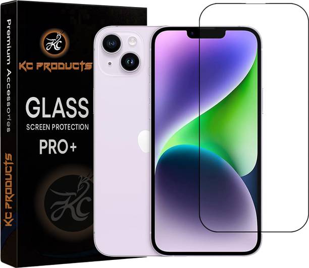 KC PRODUCTS Edge To Edge Tempered Glass for Apple iPhone 16e, iPhone 16e, Apple iPhone 13, Apple iPhone 13, Apple iPhone 13 Pro, iPhone 13 Pro, Apple iPhone 14, iPhone 14