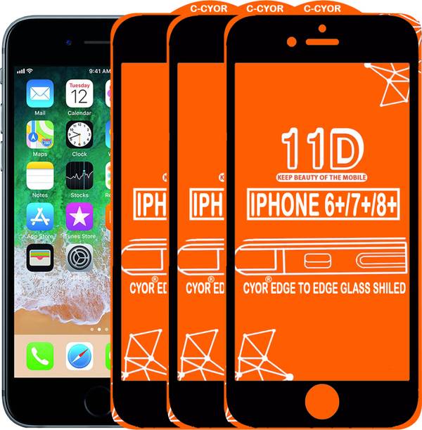 CYOR Edge To Edge Tempered Glass for Apple iPhone 7 Plus