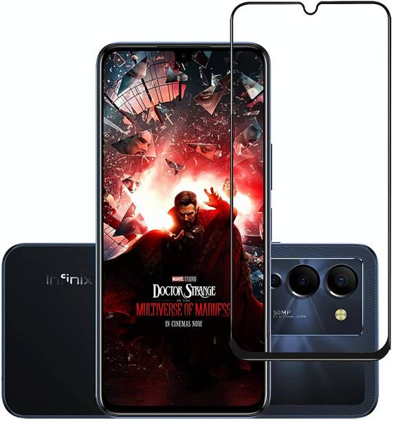 EITANSHA CREATION Edge To Edge Tempered Glass for Infinix Note 12 Pro 5G, Infinix Note 12 Pro, Infinix Note 12 5G, Infinix Note 12, Samsung Galaxy A70, Samsung Galaxy A70s