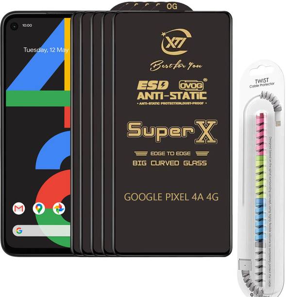TWIGLO Edge To Edge Tempered Glass for GOOGLE PIXEL 4A 4G