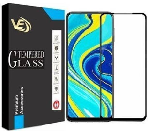 VILLA Edge To Edge Tempered Glass for Xiaomi Redmi Poco M2 Pro - 9H Hardness, Oleophobic Coating, Bubble-Free Screen Protector