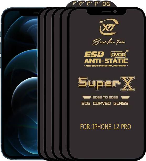 ANILUQ Edge To Edge Tempered Glass for IPHONE 12 PRO