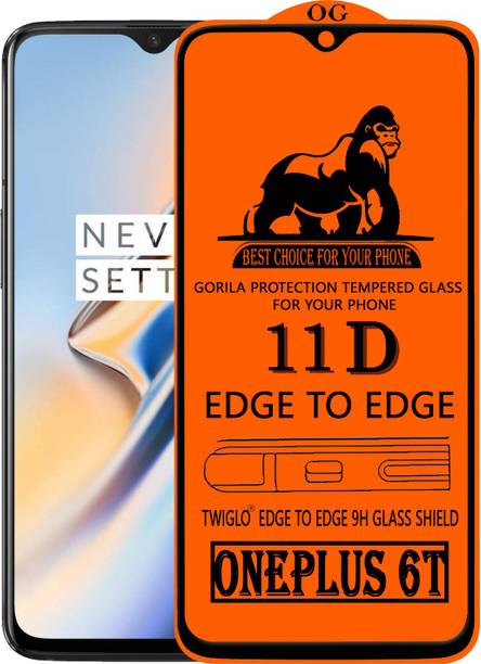 TWIGLO Edge To Edge Tempered Glass for OnePlus 6T