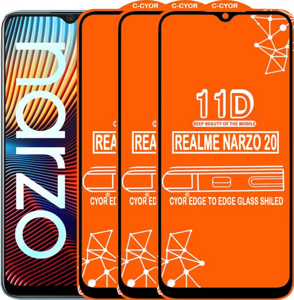 CYOR Edge To Edge Tempered Glass for REALME NARZO 20