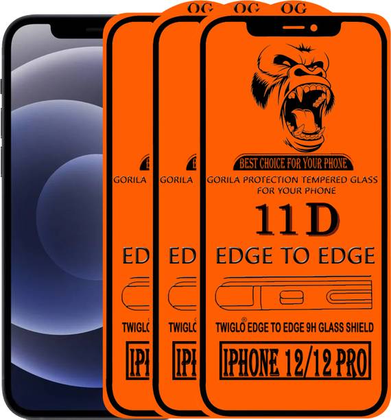 TWIGLO Edge To Edge Tempered Glass for IPHONE 12 PRO