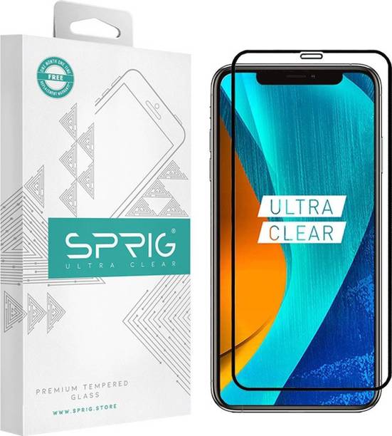 Sprig Edge To Edge Tempered Glass for Apple iPhone XR, Apple iPhone XR