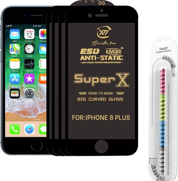 CYOR Edge To Edge Tempered Glass for Apple iPhone 8 Plus