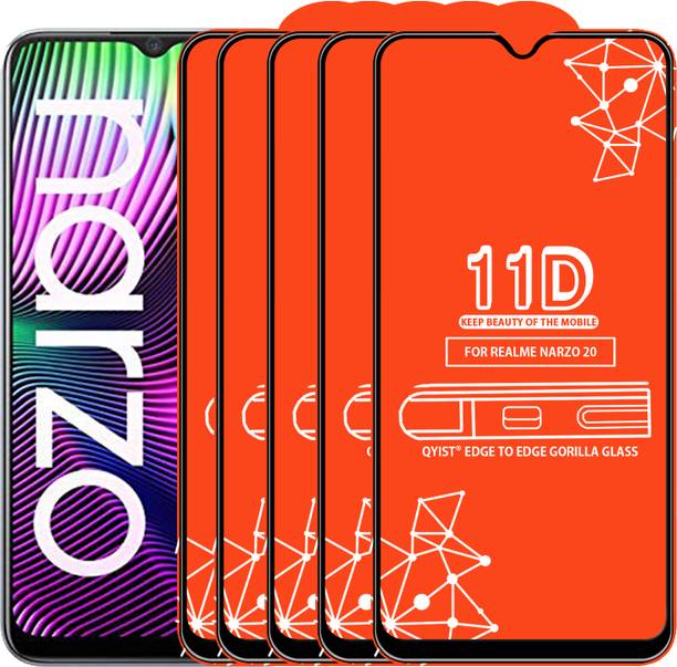 Qyist Edge To Edge Tempered Glass for Realme Narzo 20