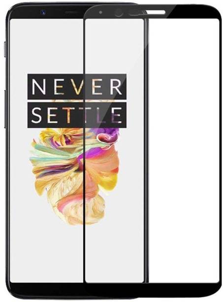 RCHJV Edge To Edge Tempered Glass for OnePlus 5T