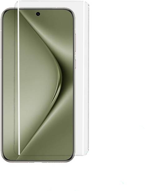 CRUNK Edge To Edge Tempered Glass for HUAWEI PURA 70 ULTRA UV Glass Screen Protector | 9H Hardness Edge to Edge Full Screen Coverage with UV Glue and UV Light Kit Scratch Resistant Anti Fingerprint HD Clear (PACK OF 1)