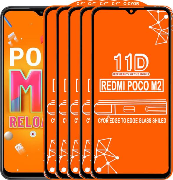 CYOR Edge To Edge Tempered Glass for REDMI POCO M2 PRO