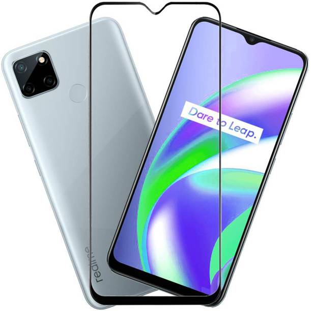 RCHJV Edge To Edge Tempered Glass for realme C12