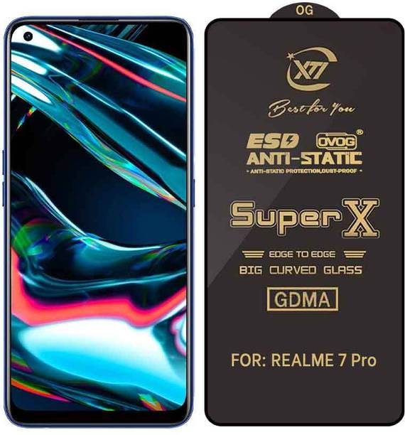 GDMA Edge To Edge Tempered Glass for REALME 7 PRO