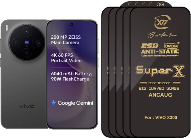 SuperX Edge To Edge Tempered Glass for VIVO X300