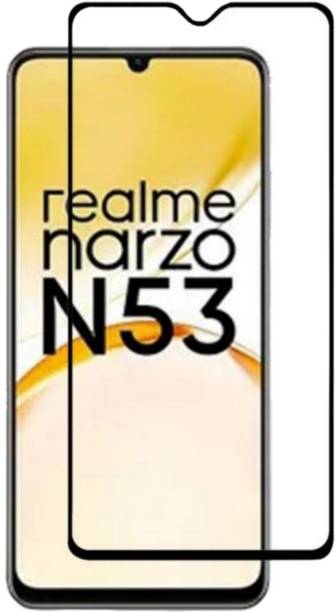 Heatmor Edge To Edge Tempered Glass for Realme Narzo N53
