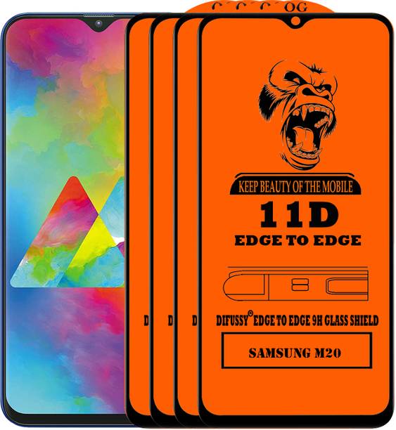 Difussy Edge To Edge Tempered Glass for Samsung Galaxy M20