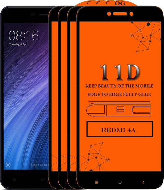 Difoxy Edge To Edge Tempered Glass for Mi Redmi 4A