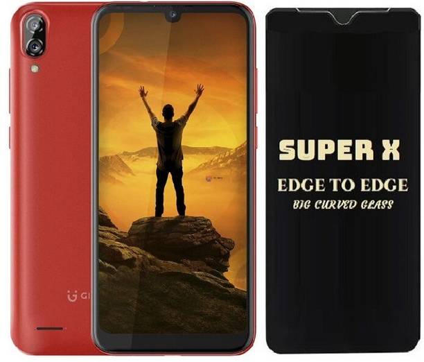 TELESHIELD Edge To Edge Tempered Glass for Gionee Max, DelhiGear Glass, Screen Protector, Tempered Glass, Screen Guard, Mobile Glass