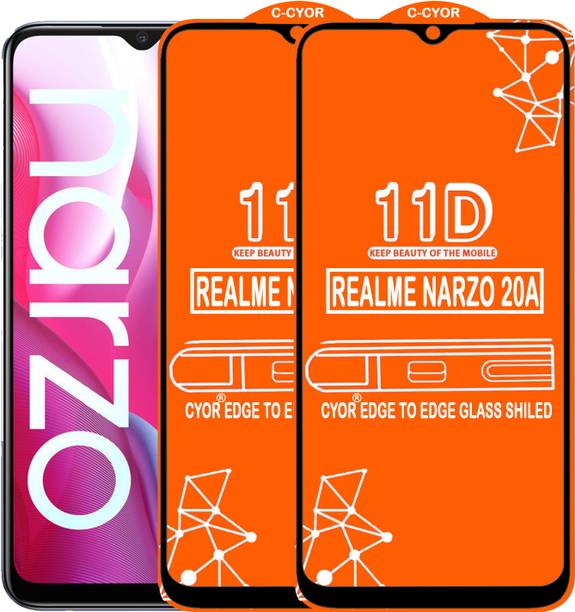CYOR Edge To Edge Tempered Glass for REALME NARZO 20A