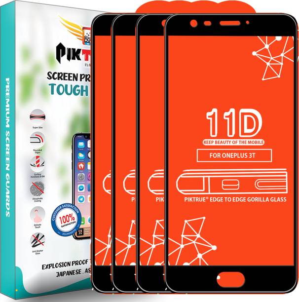 PikTrue Edge To Edge Tempered Glass for OnePlus 3T