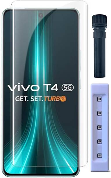 NKCASE Edge To Edge Tempered Glass for Vivo T4 5G, (UV)