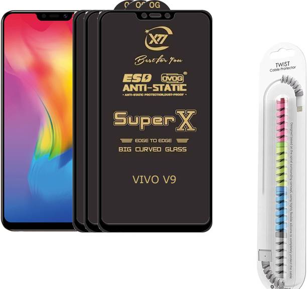 CYOR Edge To Edge Tempered Glass for Vivo V9