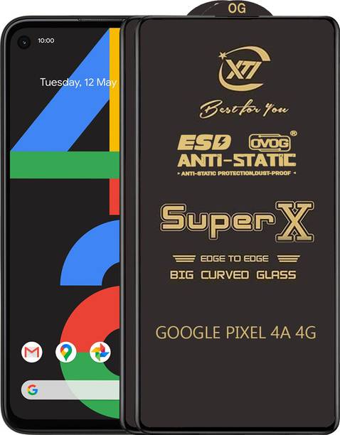 ANILUQ Edge To Edge Tempered Glass for GOOGLE PIXEL 4A 4G