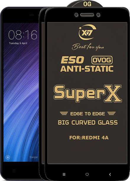 Difoxy Edge To Edge Tempered Glass for Mi Redmi 4A