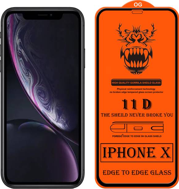Forego Edge To Edge Tempered Glass for Apple iPhone X