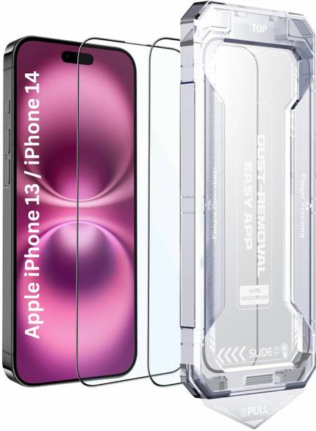 KWINE CASE Edge To Edge Tempered Glass for Apple iPhone 13, Apple iPhone 14