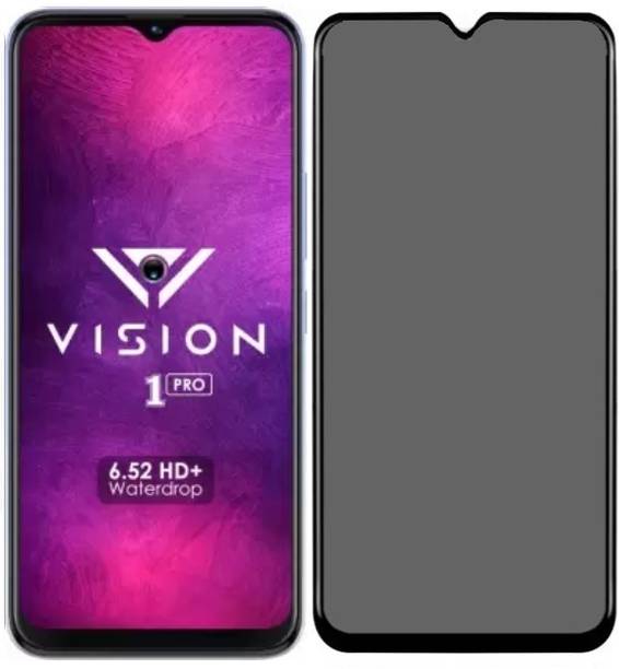 Blate Edge To Edge Tempered Glass for ITEL VISION 1 PRO ANTI SPY SCRATCH RESISTANT PRIVACY PROTECTION