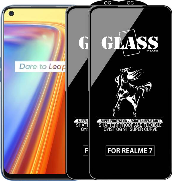 Qyist Edge To Edge Tempered Glass for REALME 7