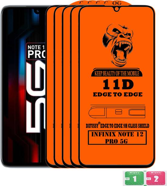 Difoxy Edge To Edge Tempered Glass for INFINIX NOTE 12 PRO 5G
