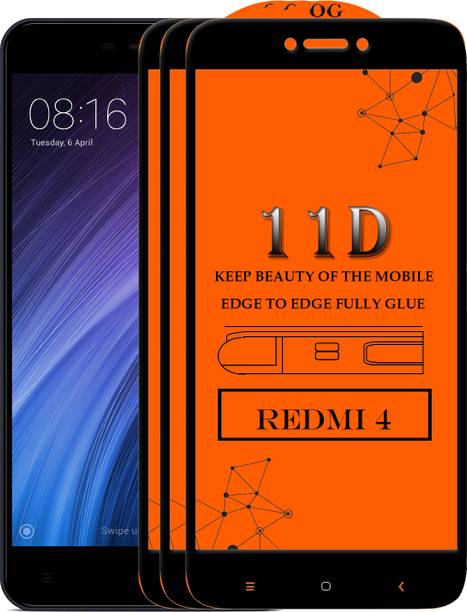 Difoxy Edge To Edge Tempered Glass for Mi Redmi 4