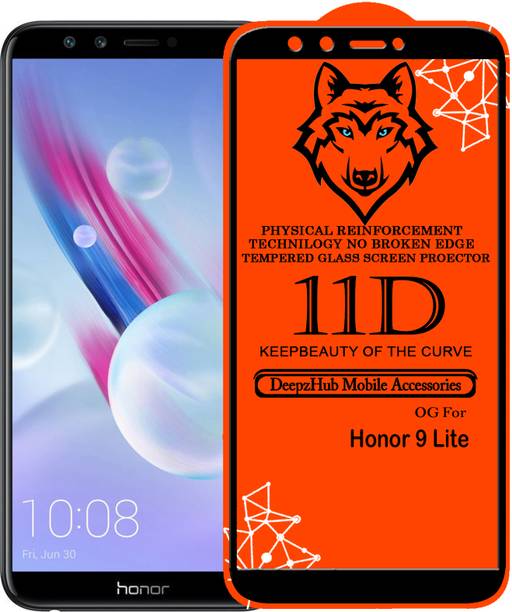 DeepzHub Edge To Edge Tempered Glass for Honor 9 Lite