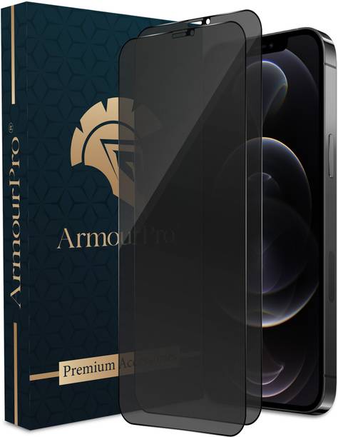 ArmourPro Tempered Glass Guard for iPhone 12 Pro Max, Apple 12 Pro Max, Matte Privacy Protection