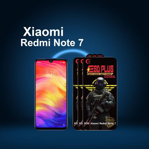 GDMA Edge To Edge Tempered Glass for XIAOMI REDMI NOTE 7