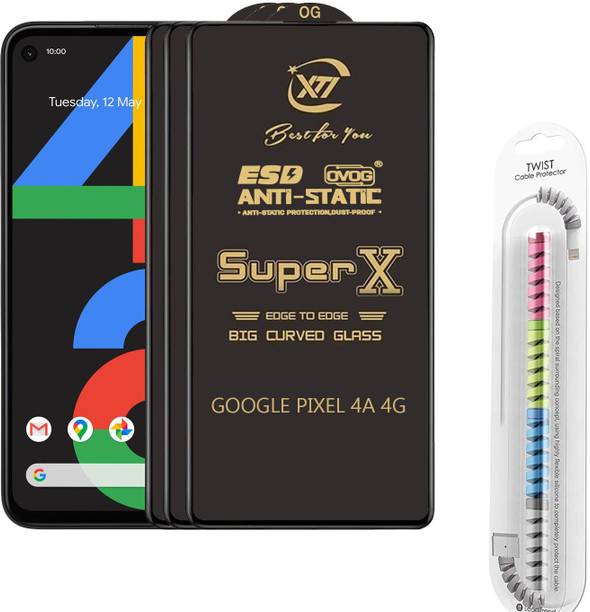 TWIGLO Edge To Edge Tempered Glass for GOOGLE PIXEL 4A 4G