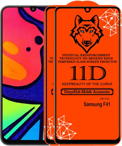 CRodible Edge To Edge Tempered Glass for Samsung Galaxy F41