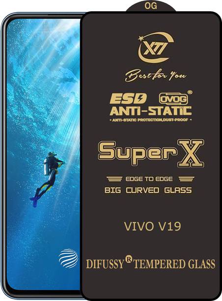 Difussy Edge To Edge Tempered Glass for VIVO V19