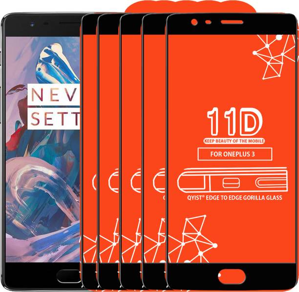 Qyist Edge To Edge Tempered Glass for OnePlus 3