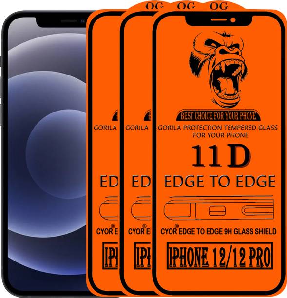 CYOR Edge To Edge Tempered Glass for IPHONE 12