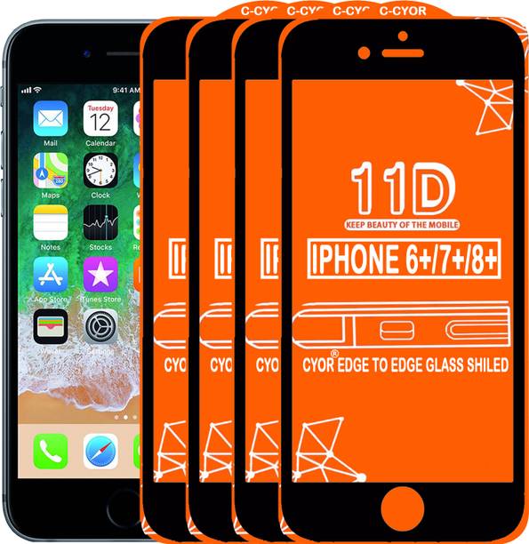 CYOR Edge To Edge Tempered Glass for Apple iPhone 8 Plus
