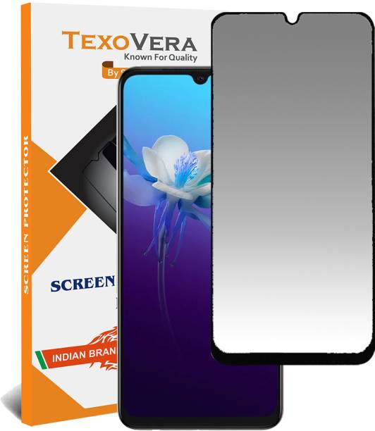 TEXOVERA Edge To Edge Tempered Glass for Samsung Galaxy M30s, Smasung Galaxy A20, Smasung Galaxy A30, Smasung Galaxy A50, Smasung Galaxy M30, Smasung Galaxy A20s, Smasung Galaxy A30s, Smasung Galaxy A50s, Smasung Galaxy M21, Smasung Galaxy M31, Smasung Galaxy F41, Samsung Galaxy M31 Prime, Samsung Galaxy M32 5G, Samsung Galaxy M10s, camera cut with Matte
