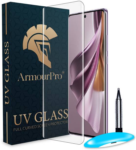 ArmourPro Edge To Edge Tempered Glass for Oppo Reno 10 Pro Plus 5G, Reno 10 Pro Plus 5G, Reno 10 Pro Plus, Oppo Reno 10 Pro Plus, ( Not a Tempered Glass, it’s a Nano Fiber Guard)