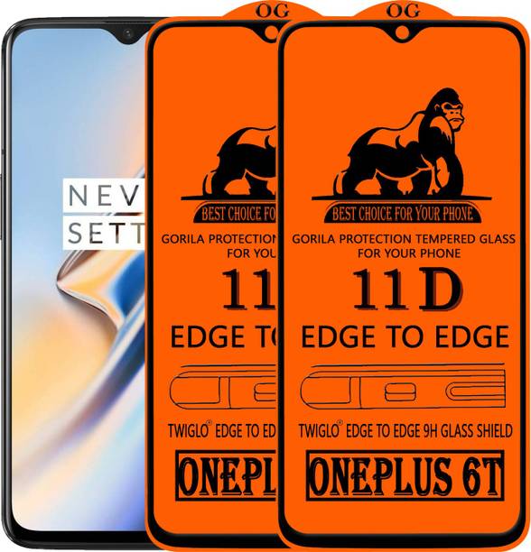 TWIGLO Edge To Edge Tempered Glass for OnePlus 6T