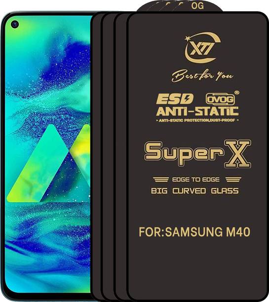 ANILUQ Edge To Edge Tempered Glass for SAMSUNG M40