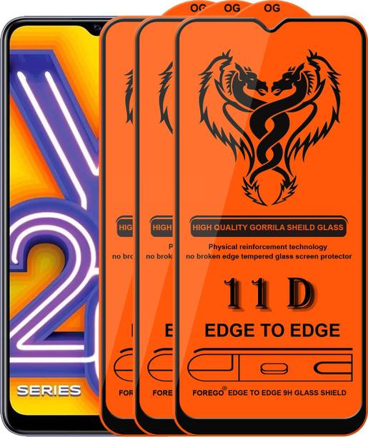 elevend Edge To Edge Tempered Glass for Vivo Y20i