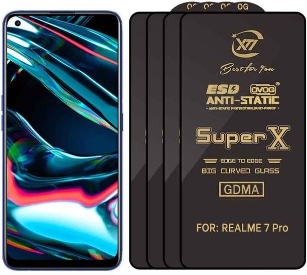 GDMA Edge To Edge Tempered Glass for REALME 7 PRO