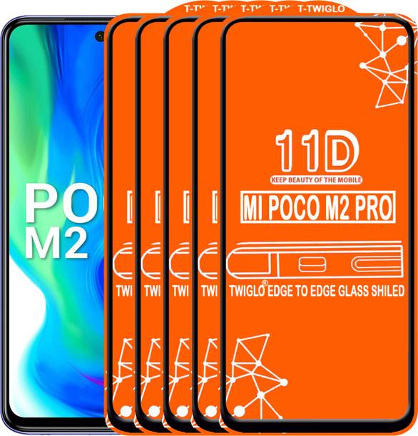 TWIGLO Edge To Edge Tempered Glass for REDMI POCO M2 PRO